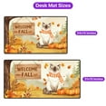 thumbnail image 5 of Welcome Fall Ragdoll Cozy Autumn Field Pumpkins Golden Leaves Desk Mat Full Keyboard Mouse Pad Cat Lover Kitten Owner Gifts Idea Large Mousepad - 12013, 5 of 5