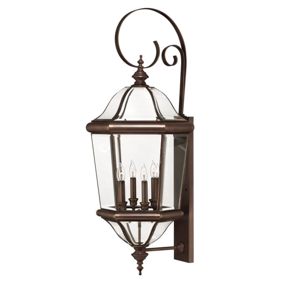 Hinkley Lighting H2456 38.75" Height 4 Light Lantern Outdoor Wall Sconce From Th -