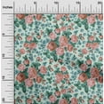 thumbnail image 2 of oneOone Cotton Cambric Mint Green Fabric Florals Fabric For Sewing Printed Craft Fabric By The Yard 56 Inch Wide, 2 of 4
