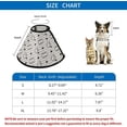 thumbnail image 3 of Baseball Sport Soft Cat Dog Recovery Collar Adjustable Cat Cone Wound Healing Protective After Surgery for Small Dogs, 3 of 7