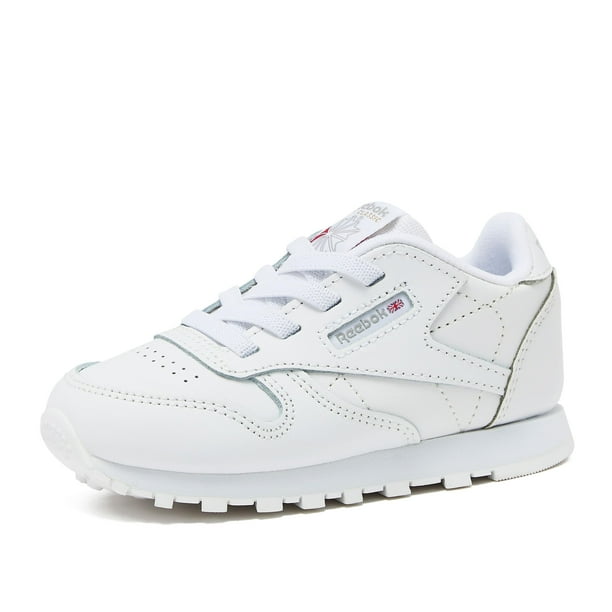 Zapatos Reebok Classic Leather Kids Sneakers White 9 Toddler