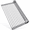 Rectangle-grey, variant on Xuet Roll up Dish Drying Rack, 17.5" x 13" Silicone Wrapped over Sink Mat, Black