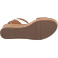 thumbnail image 5 of Franco Sarto Womens Presley Platform Wedge Sandal Tan Brown Leather 7.5M, 5 of 5