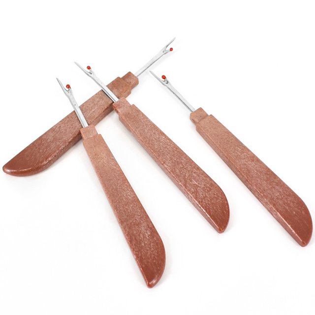 Yuarrent Paquete de 4 DIY Seam Craft Stitch Unpicker bordado dobladillos hilo quitar eliminación punto de cruz accesorio suministros de costura Type7 NO7 Yuarrent HA009107-02