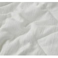 thumbnail image 6 of Chezmoi Collection Skye 3-Piece 100% Cotton Muslin Thin Comforter Set Oversized King, White Reversible Soft Washed Cotton Gauze Breathable Lightweight Summer Blanket, 6 of 9