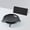 black, variant on Abdominal Twist Board with Non-Slip Surface, Core Training Disc for Waist Exercise Home Gym