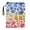Colorful Pattern Design, variant on HELLHERO Leopard Print Pattern Zipper Pouch for Classmate, Carrying Book Case, Waterproof, Church Bag for Class