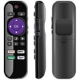 thumbnail image 1 of Control remoto de repuesto JVC RC440 Roku con teclas para canales de Netflix, ESPN, Hulu y Roku. Compatible con todos los televisores JVC Roku: LT55MAW595, LT49MAW598, LT65MAW595,, 1 of 4