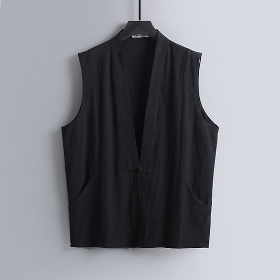 OSOLU Men's Tank Tops Summer Sleeveless Solid Color Comfortable Breathable Everyday Casual Wear Beach Vacation Vest