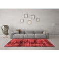 thumbnail image 3 of Ahgly Company Machine Washable Indoor Square Persian Red Bohemian Area Rugs, 7' Square, 3 of 4