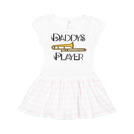 

Inktastic Trombone Player Childs Music Gift Toddler Girl Dress