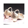 thumbnail image 6 of Kesitin Girl's Fashion Sequins Dress Shoe Dance Shoes Kids Prom Lightweight Mary Jane Hook&Loop Buckle Pumps, 6 of 8
