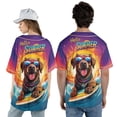 thumbnail image 5 of Retro Surfing Chesapeake Bay Retriever in Cool Sunglasses Hello Summer Waves All Over Print 3D Baseball Shirt Chessie Dog Lover Softball Sport - 10001, 5 of 6