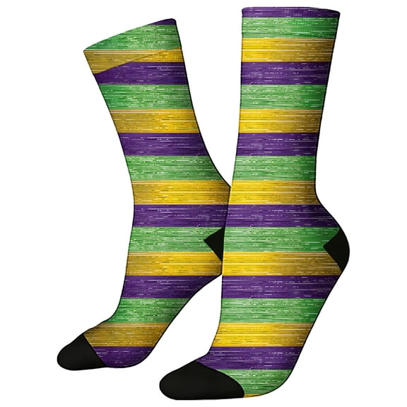 Compression Socks for Women 3D Cute Printed Themed Comfortable Mid Calf Sports Mens Socks Beige One Size