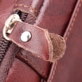 thumbnail image 3 of Cartera multifuncional marrón rojiza con cremallera, ideal para el móvil. Incluye compartimento vertical y riñonera para monedas, llaves y tarjetas., 3 of 7