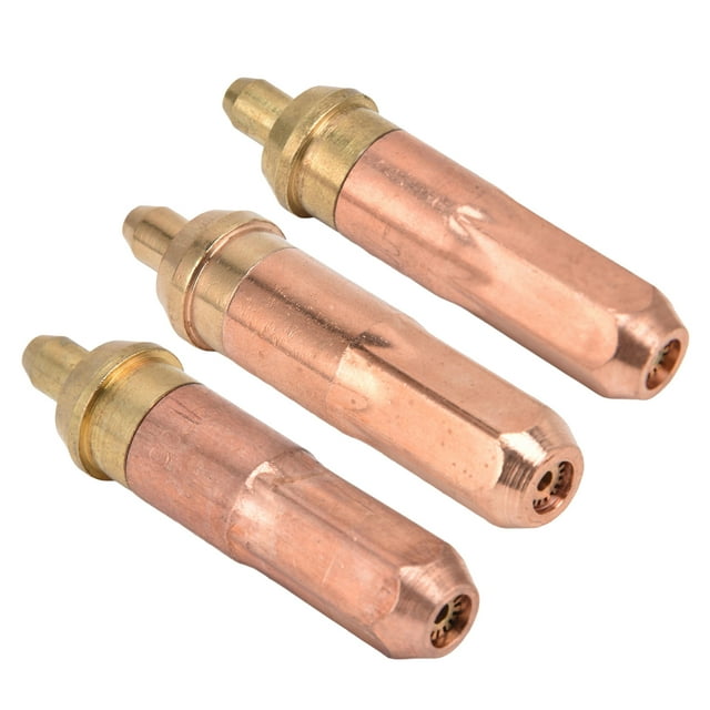 Puntas De Corte, 2 Juegos De Boquillas De Soldadura Resistentes A La Corrosión Cobre Y Latón Para Propano Y Oxígeno OTVIAP Propane Cutting Tip