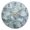Gold, variant on Round Art Wall Clock Vintage Oil Painting Texture Decorative Clock Black Pointer, Multi-Purpose Desktop & Hanging Creative Decor Clock for Home Living Room Shiny Silver Frost Leaf