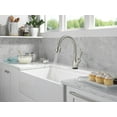 thumbnail image 2 of Delta 9178TL-AR-DST Leland 1.8 GPM Single Hole Pull Down Touchless Kitchen Faucet - Arctic, 2 of 7