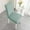 Green, variant on Stretch Chair Covers for Dining Room Kitchen Seat Protectors Washable Elastic Slipcovers,Nylon Spandex Fabric,Fits Chairs up to 21.6in W x 21.6in D,Modern Leaf Pattern,Wedding Banquet Home Decor