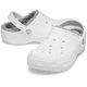 thumbnail image 2 of Crocs Unisex Zuecos Ralen Forrados Pantuflas Peludas Blancas, 2 of 2