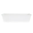 thumbnail image 3 of The HC Companies 24" Eclipse Window Flower Box with Removable Saucer, White, 3 of 11