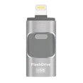 thumbnail image 1 of Flash Drive, 3 in 1 USB 3.0 Memory Stick, Photo Stick External Storage Thumb Drive for iPhone iPad Android Computer, 1 of 9