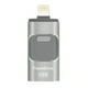 thumbnail image 1 of Unidad flash USB 3 en 1, memoria USB 3.0, unidad de almacenamiento externa para fotos, para iPhone, iPad, Android y computadoras. Rojo Verde 223124-3, 1 of 8
