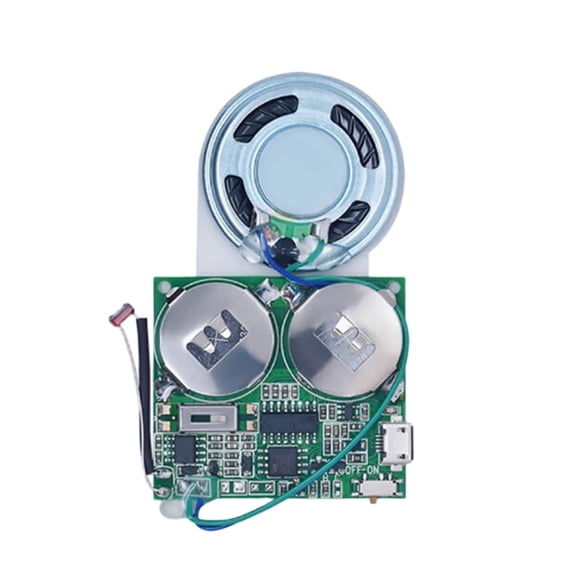 Tizuqe DIY Light Sensors Sound Module Programmable Music Player for Greeting Cards