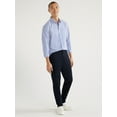 thumbnail image 6 of Free Assembly Men's Straight Tapered Fit Chino Pants, Sizes 29-42, 6 of 9