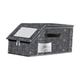 thumbnail image 1 of Organizador de gorras de béisbol, caja de almacenamiento para armario, ahorra espacio, regalos multifuncionales. Negro, 1 of 9