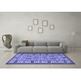 thumbnail image 3 of Ahgly Company Indoor Rectangle Oriental Blue Traditional Area Rugs, 4' x 6', 3 of 4
