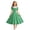 R114 Light Green, variant on Ruiwil Little Girls Dresses Dailywear Casual Solid Color Short Sleeve V Neck Clothes Summer Comfortable Girl Dresses Size 5-6 Years Black