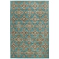 thumbnail image 2 of Safavieh Heritage Adams Damask Wool Area Rug, Turquoise/Multi, 6' x 9', 2 of 12