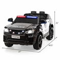 thumbnail image 2 of Costway Kids 12V Electric Ride On Car with Remote Control  Black, 2 of 8