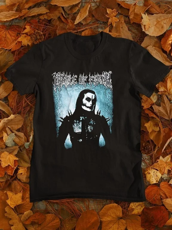 Reprint Rare Cradle Of Filth Hunted Feared And Shunned Cotton Black Men S-234XL T-shirt KN600