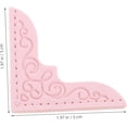 thumbnail image 2 of 4Pcs Book Corner Protectors Decorative Edge Covers for Album and Book Corners Portable Page Clips for Students, 2 of 4