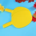 thumbnail image 5 of KAKOWELY plastic racket 1 Pair Table Tennis Bats Plastic Racket Children Practice Training Plastic Pats for Kids (Yellow)10.04"X5.91"X0.2", 5 of 5