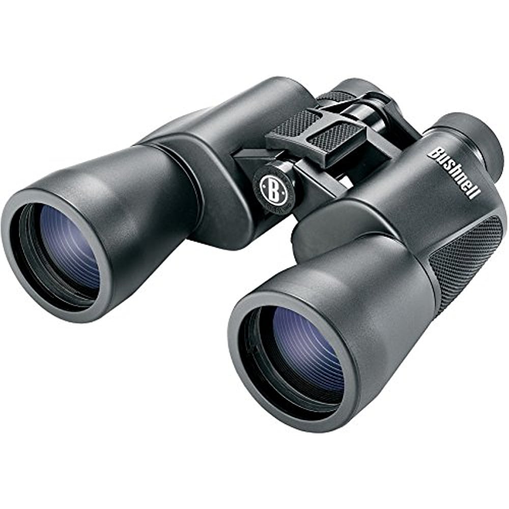 Bushnell PowerView 10x50mm Porro Prism Binoculars (Black)