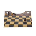 thumbnail image 2 of Zufioo Chess Board With Pawns Print Long Leather Tissue Bag, PVC Waterproof Napkin Facial Tissue Organizer Dispenser for Living Room, Office, Desk, 2 of 7
