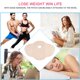 thumbnail image 5 of Fiudx Liquidación de ahorros de verano Pegatinas en forma y barriga grande en personas perezosas, pegatinas en quemar grasa rápidamente, para bajar en peso, para cintura y abdomen, paquete de 5 unida, 5 of 7