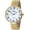 Gold, variant on Blekon Collections Women's Super Large Face Stretch Band Watch, Japanese Movement PC21J, Adults