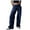 Z1Blue, variant on Womens Petite Low Rise Baggy Jeans Loose Fit Boyfriend Straight Wide Leg Jeans Trendy Stretch Long Denim Pants
