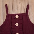 thumbnail image 2 of TheFound Kids' Flower Bodysuit Printed Bodysuit Short Pants for Summer, 2 of 8
