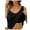 Black, variant on Women's Shelf Bra Camisole with Adjustable Spaghetti Straps Soft Polyester Tank Top Basic Layer for Yoga Beach Casual Wear 85g