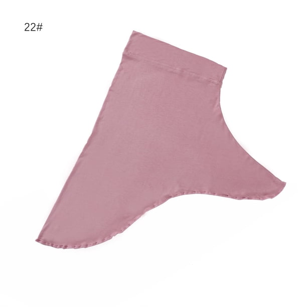 Gorro de algodón mercerizado de color sólido, suave y transpirable, práctico gorro para cubrir la cabeza