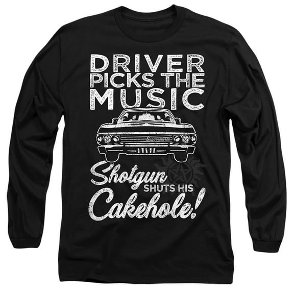 Supernatural - Driver Picks Music - Long Sleeve Shirt - XX-Large