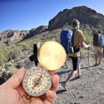 thumbnail image 4 of Waterproof Compass Flip-open With Luminous Numbers For Camping Hiking, 4 of 5