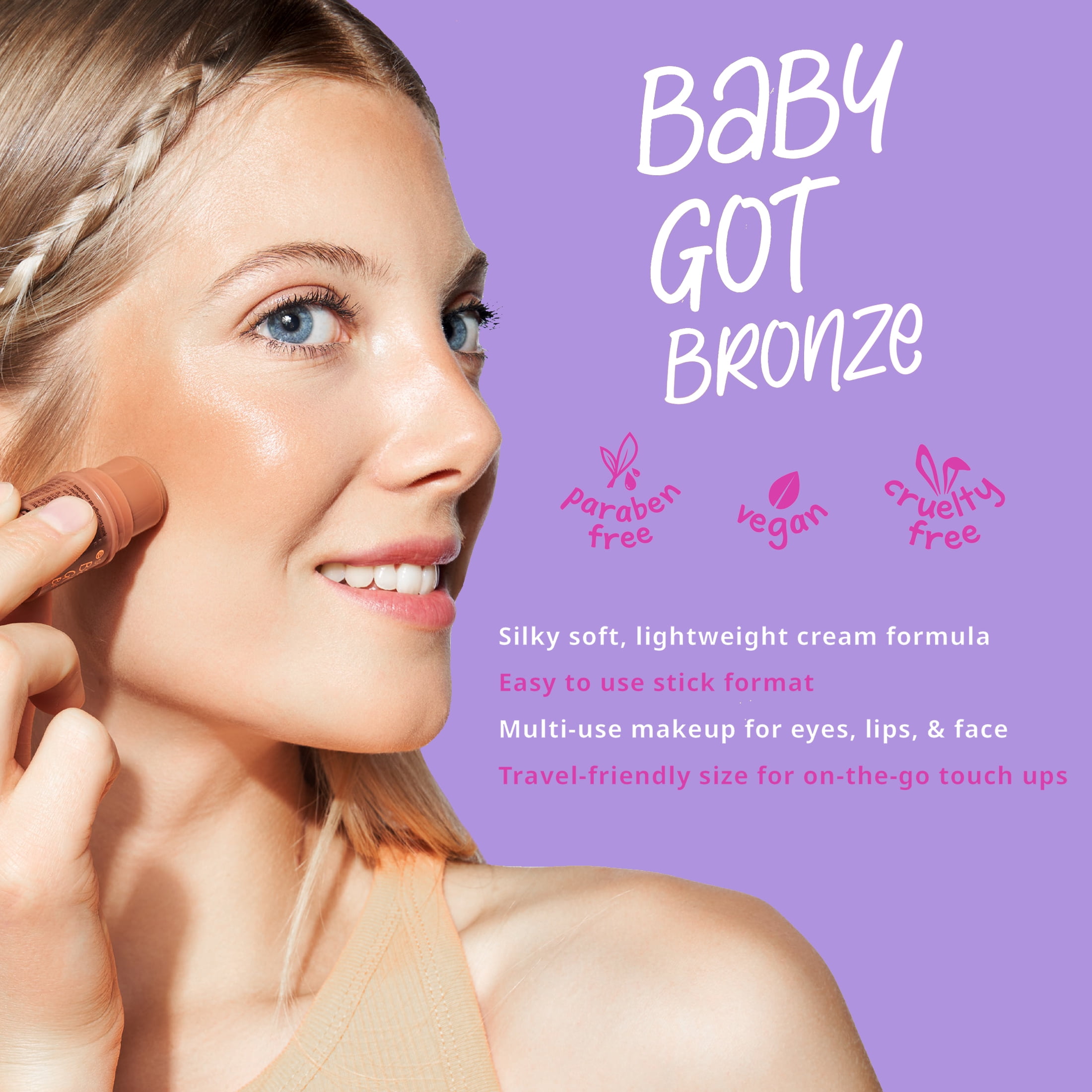 essence Baby Got Bronze Bronzing Stick, 40 Hazelnut Hug