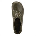thumbnail image 3 of Spring Step L'artiste Burbank Leather Clogs for Women | Designer Hand-Painted Slip-On Shoes | Ladies Casual Platform Clog, 3 of 6