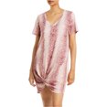 thumbnail image 1 of n:philanthropy Leonardo - Vestido camisero para mujer, rosa, extra pequeño, 1 of 1